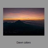 Dawn colors